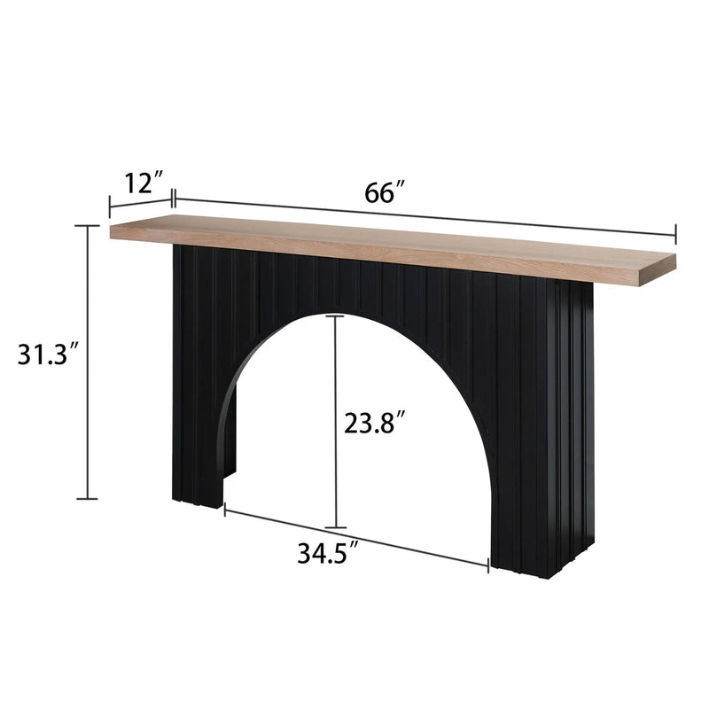 Arch Fluted Table by HouseOfZazla