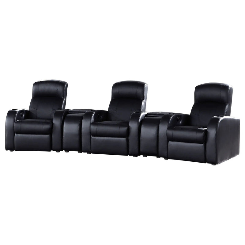 Cyrus 5-piece Upholstered Home Theater Seating by Unique Piece Furniture