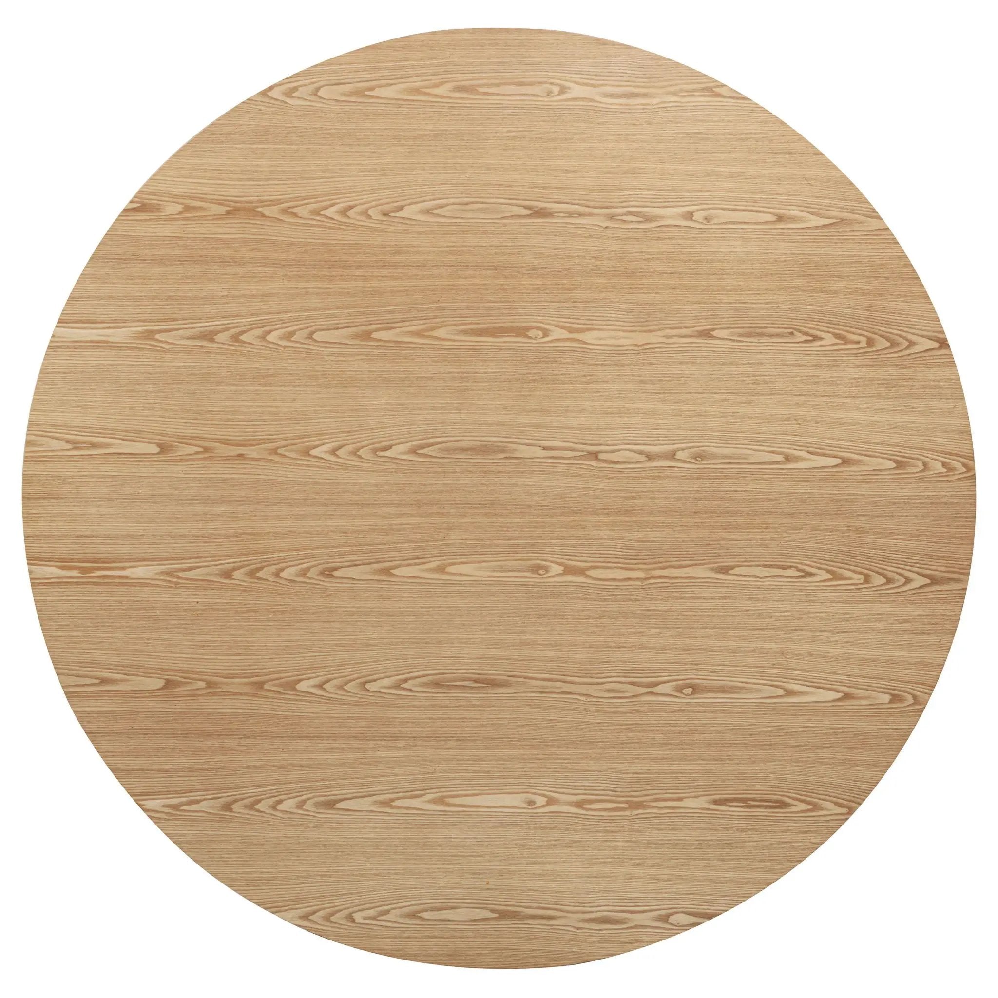 Andrews 48-inch Round Wood Dining Room Table Light Ash by Unique Piece Furniture