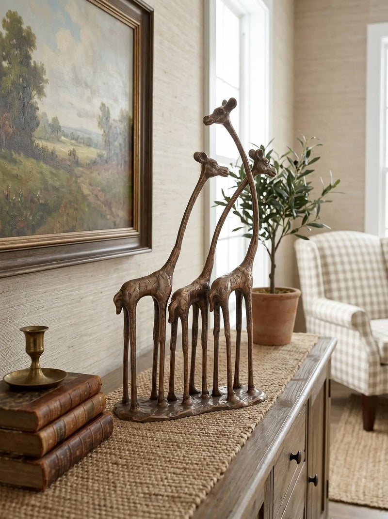Giraffe Sculpture - Animal Statue Decor by HouseOfZazla