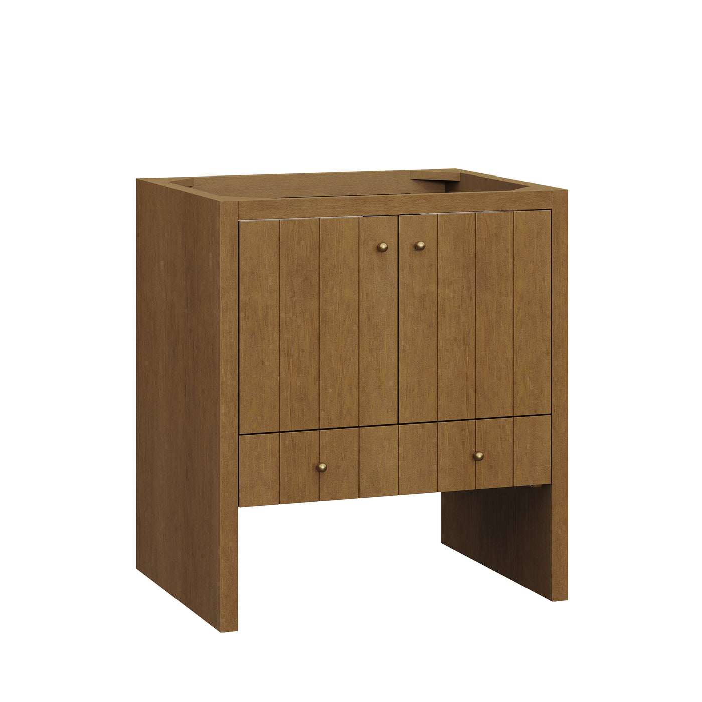 James Martin Hudson 30" Single Bathroom Vanity, Honey Oak, view 14