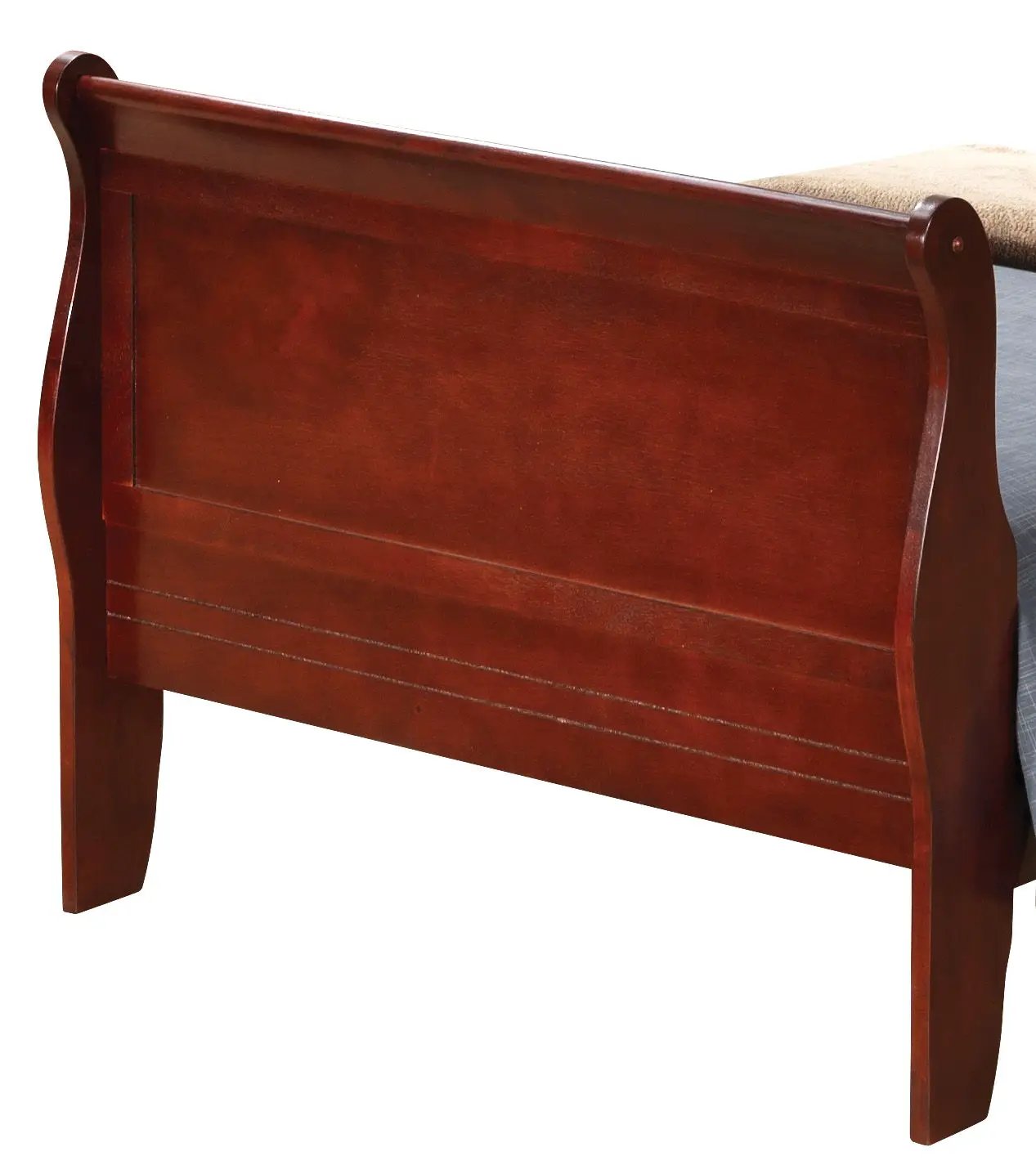 Panel Sleigh Bed by HouseOfZazla