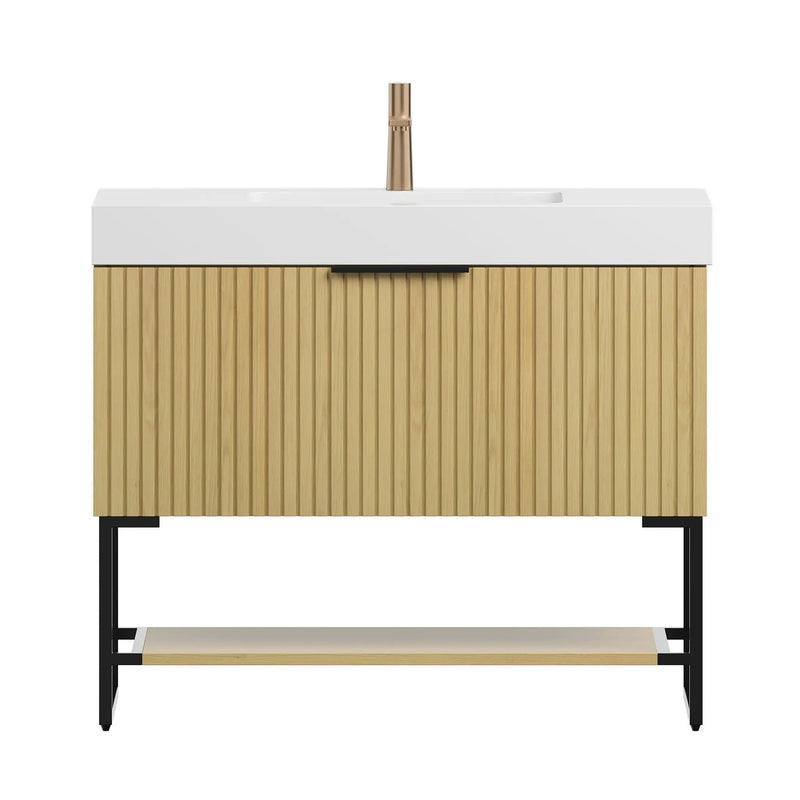 YOLAN 36" Bathroom Vanity & Sink by HouseOfZazla
