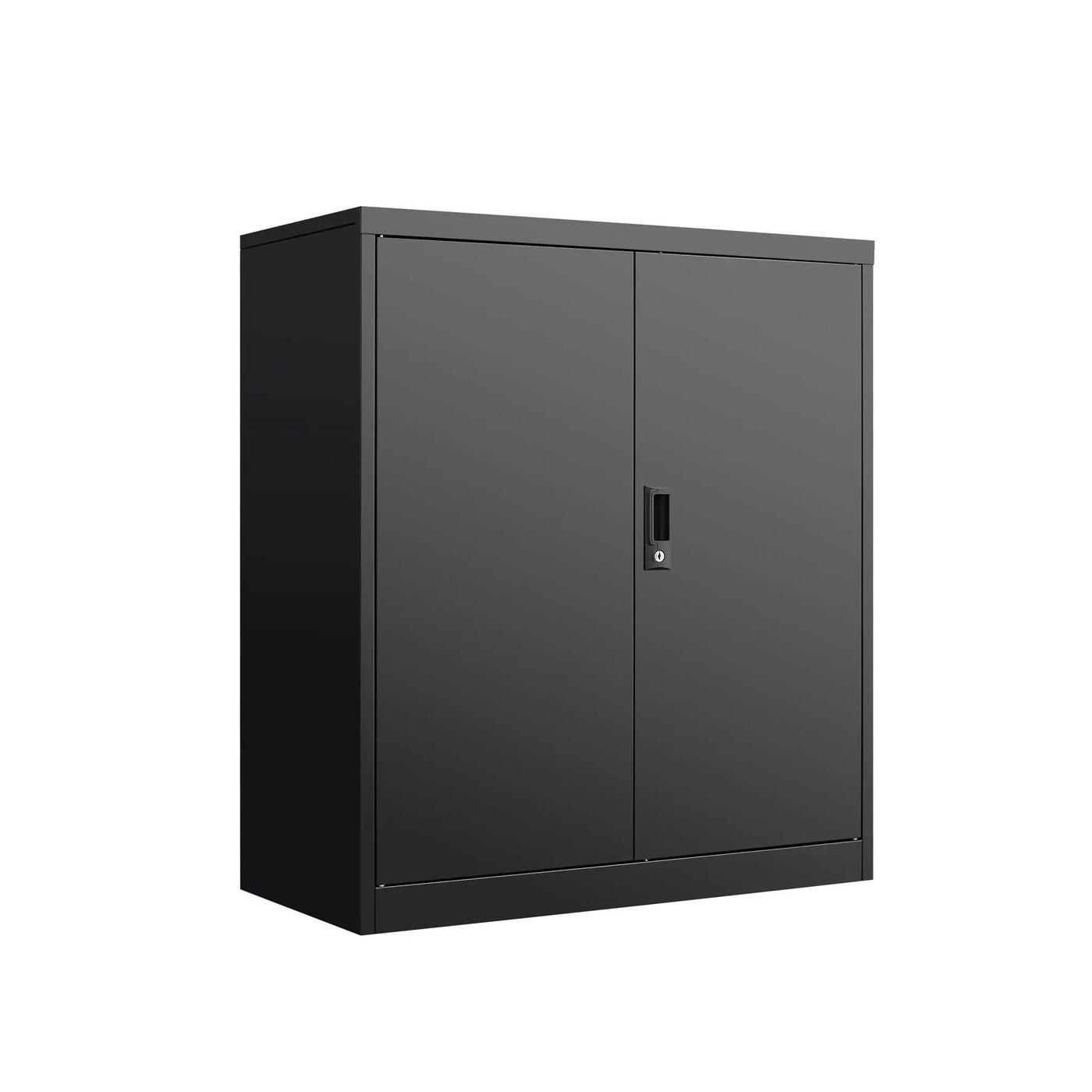 Metal Storage Cabinet With Locking Doors And Adjustable Shelf, Folding Filing Storage Cabinet, Folding Storage Locker Cabinet For Home Office, School, Garage by HouseOfZazla