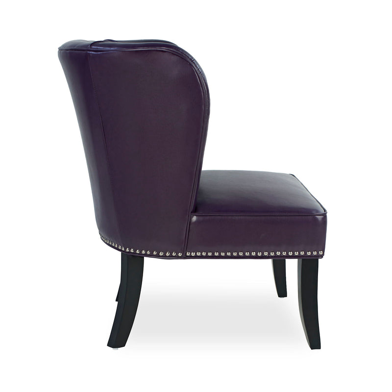 Accent Chair For Living Room - Purple by HouseOfZazla