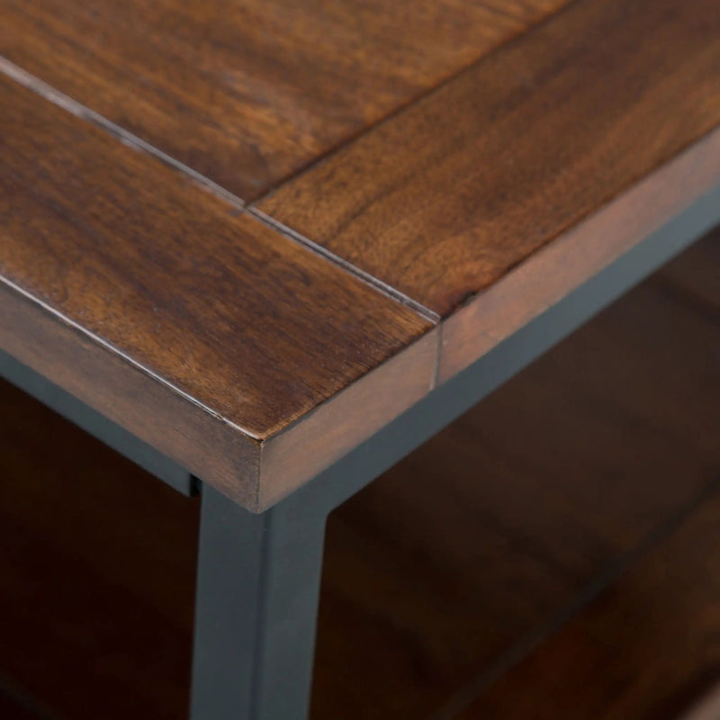 Skyler - Coffee Table - Dark Cognac Brown by HouseOfZazla