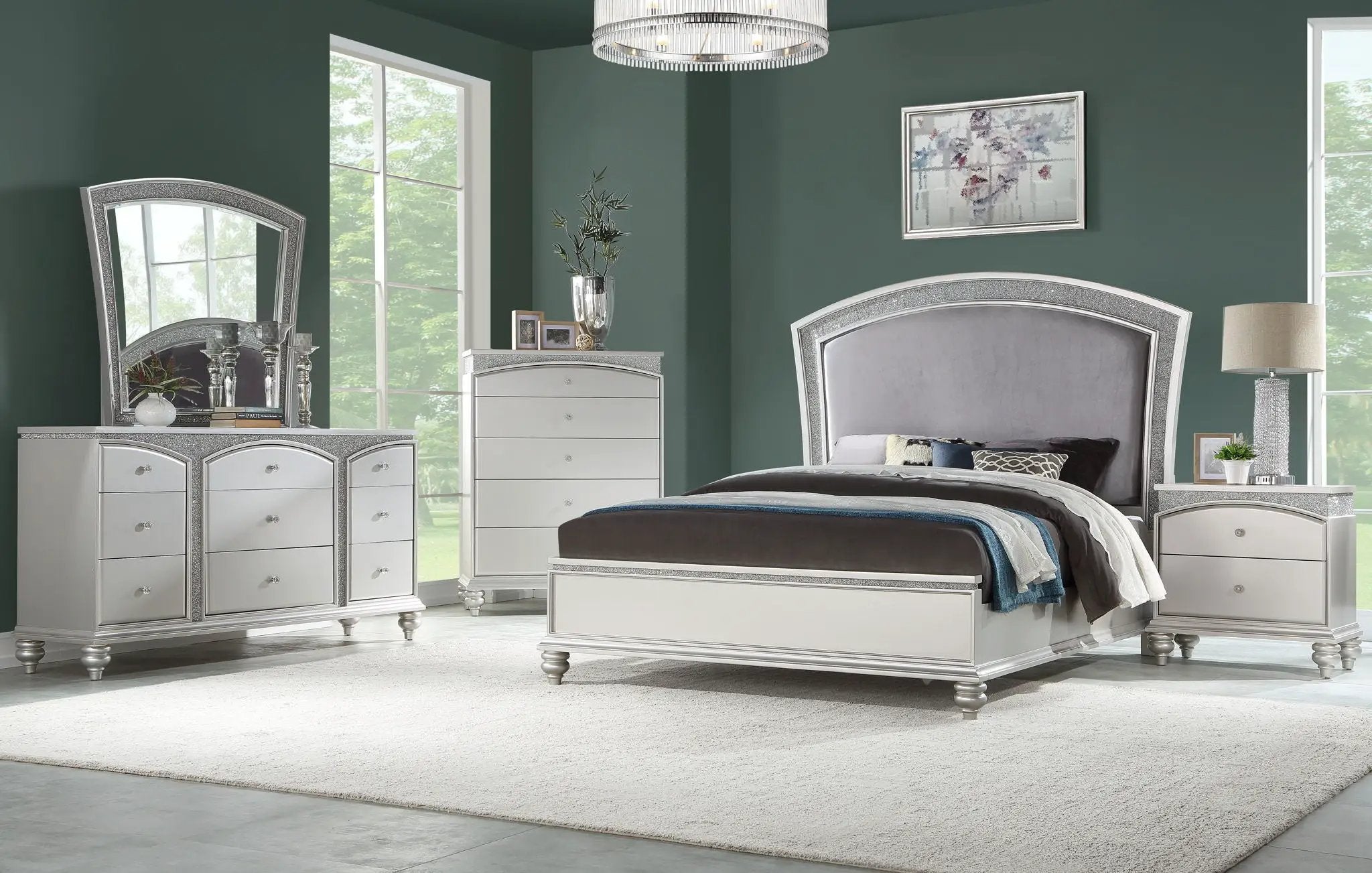 Maverick - Panel Bed, Luxurious Design by Unique Piece Furniture