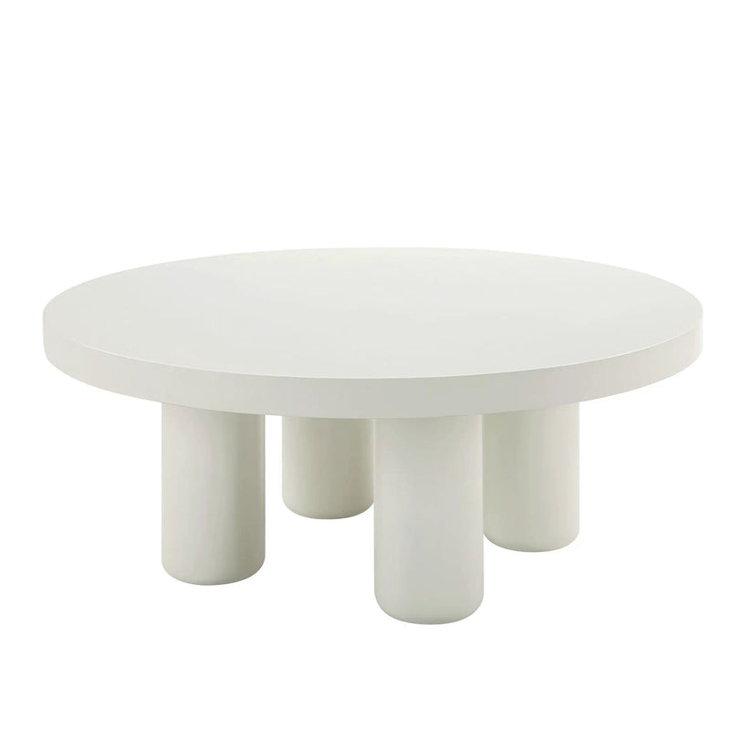 Loanna - Coffee Table - White by Unique Piece Furniture