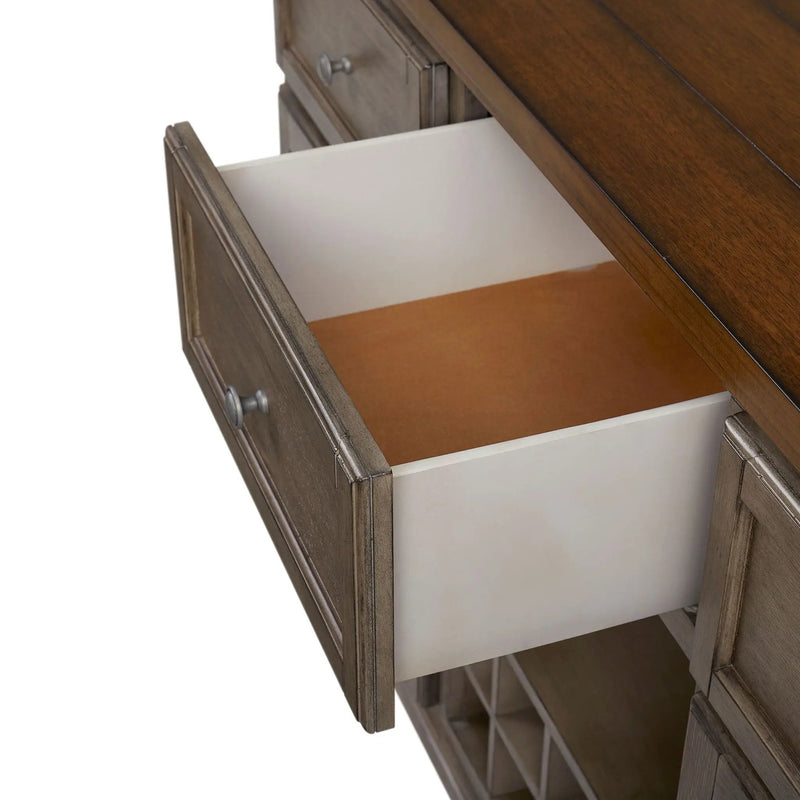 Rustic 2 Tone Sever With Powerpack - Gray by HouseOfZazla