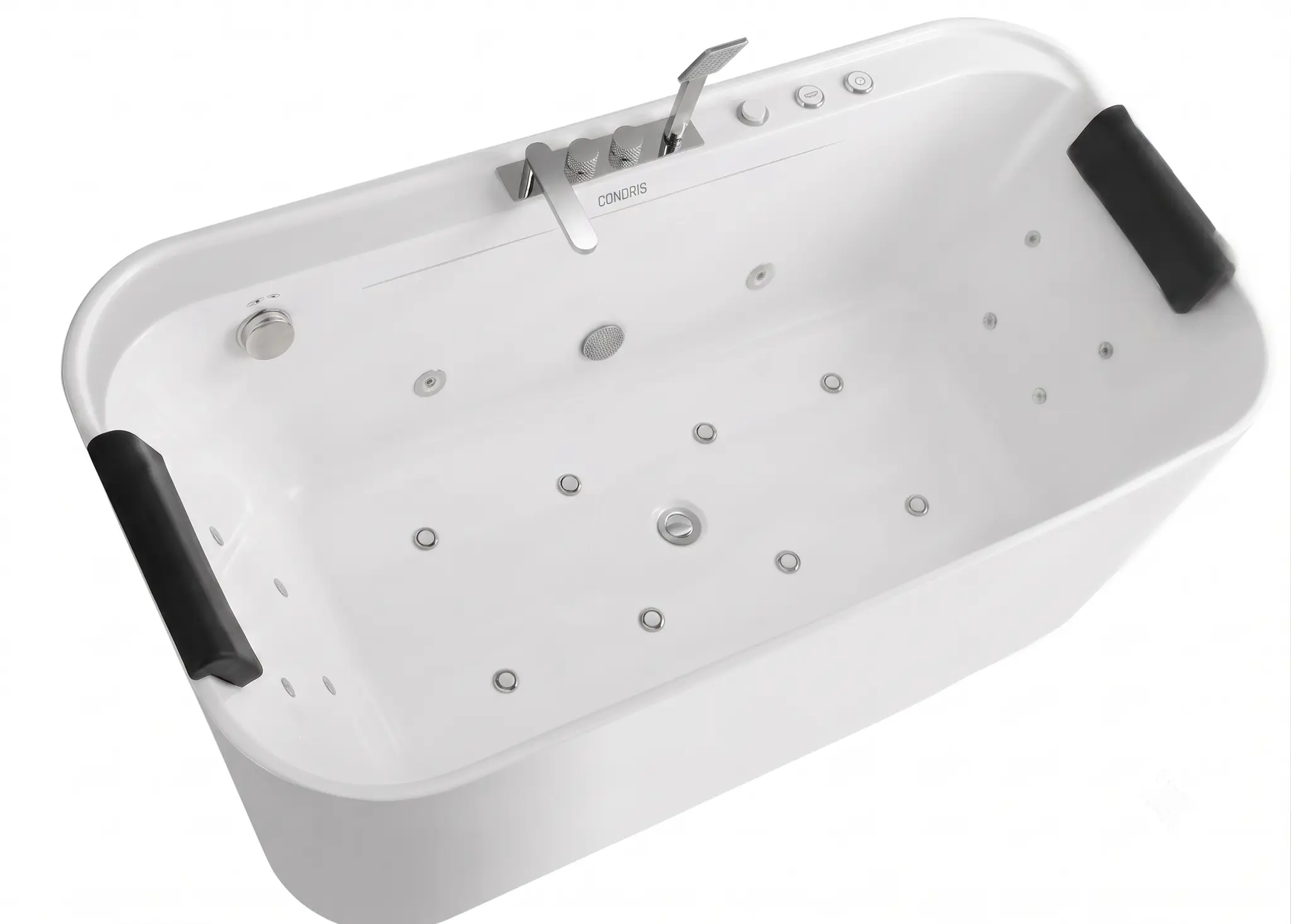 Condris 67" x 35" Whirlpool Bathtub for 2-Person by HouseOfZazla