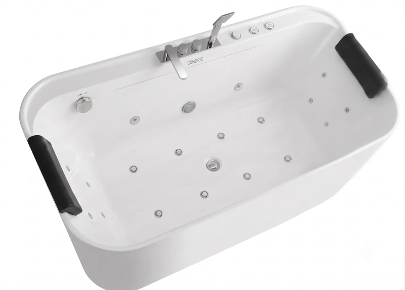Condris 67" x 35" Whirlpool Bathtub for 2-Person by HouseOfZazla