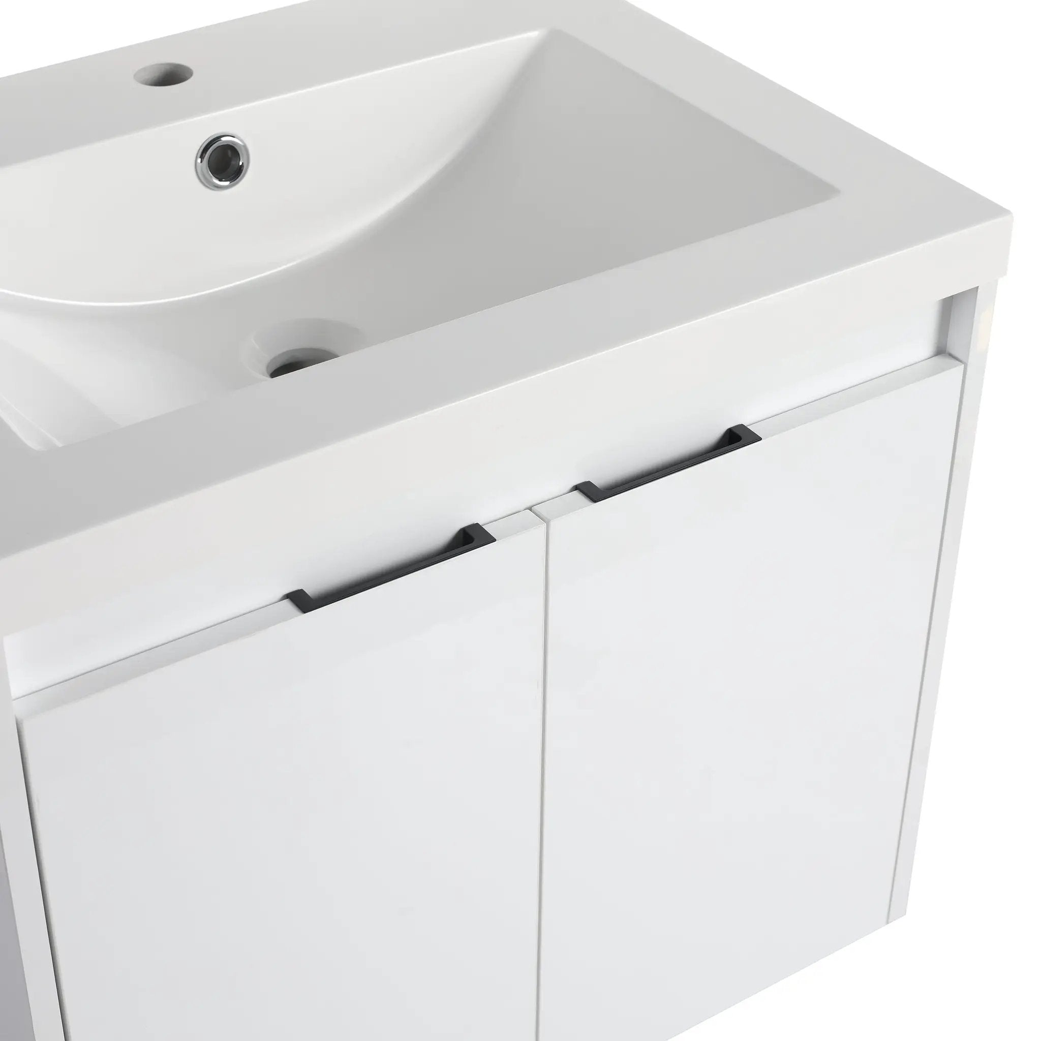 24" Bathroom Vanity With Resin Sink by HouseOfZazla