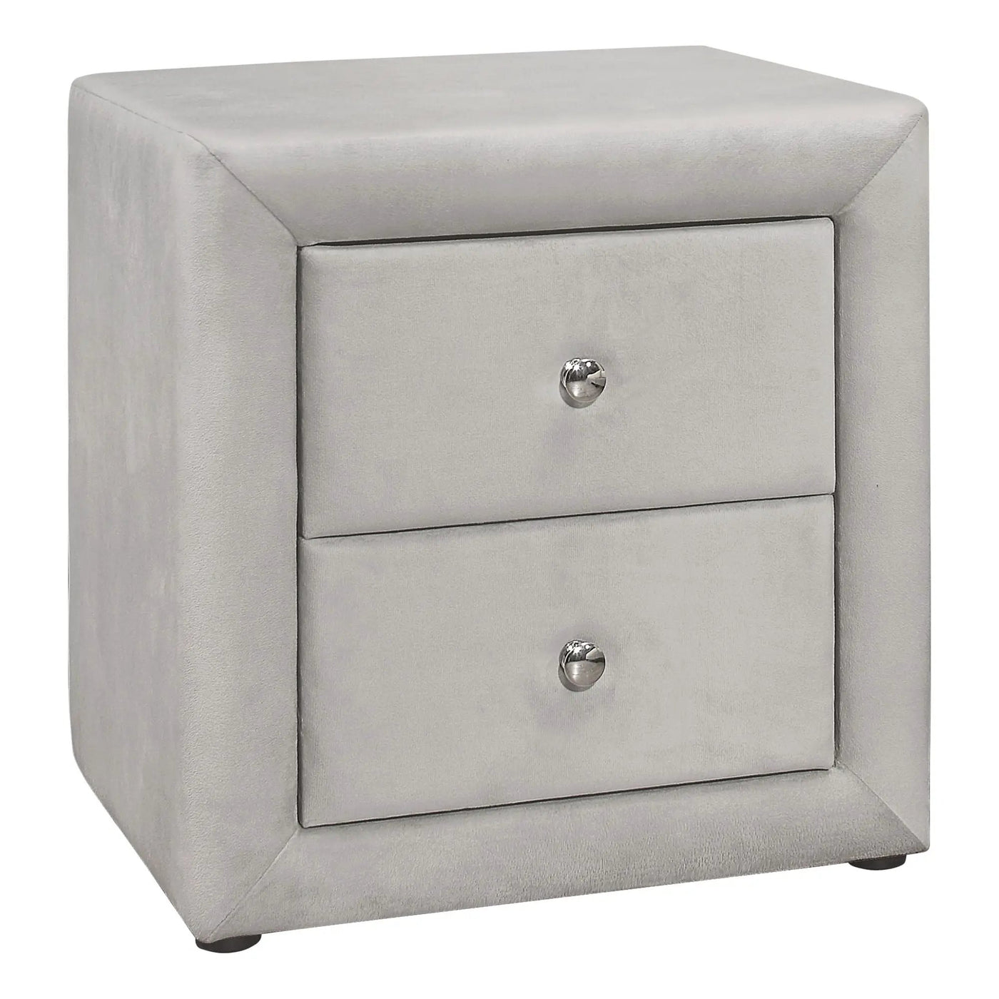 Nightstand, Storage Drawer Versatile Use, Upholstered, Transitional by Unique Piece Furniture