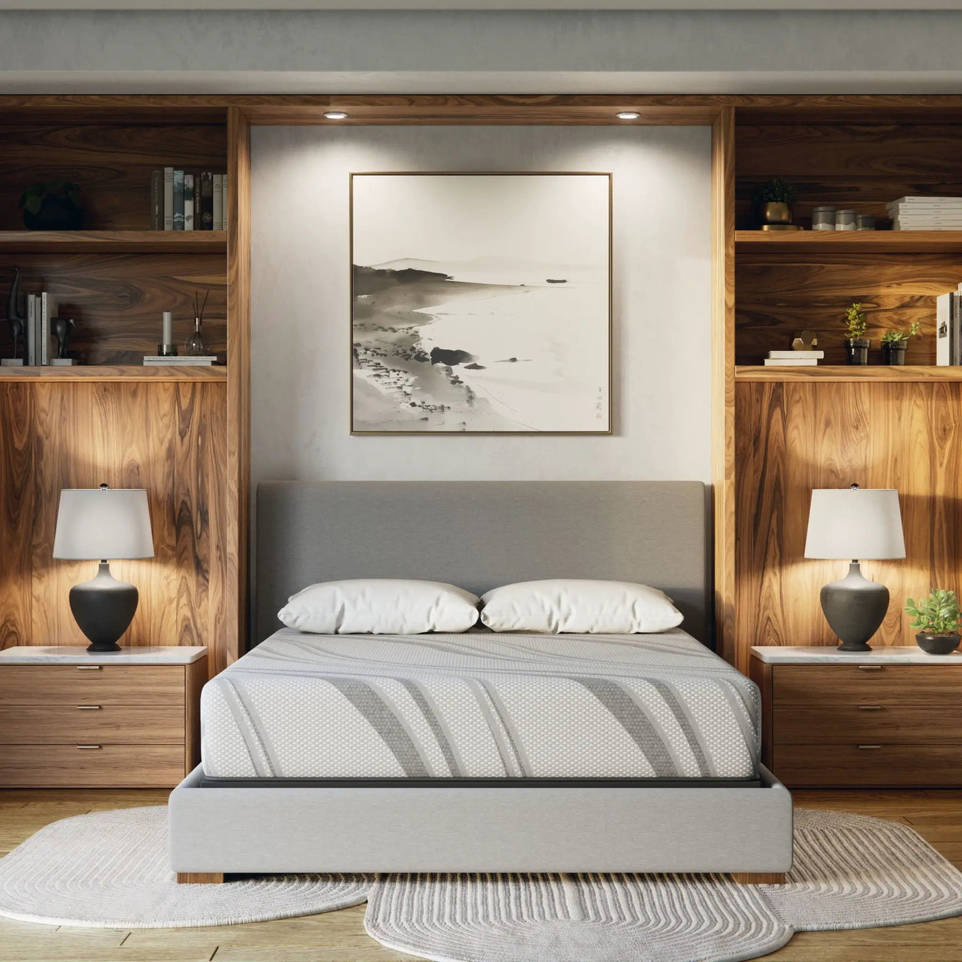 Bib Nl - 10" Pro Gel Foam Mattress by Unique Piece Furniture