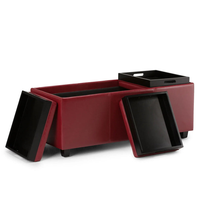 Avalon - Upholstered Storage Ottoman by HouseOfZazla