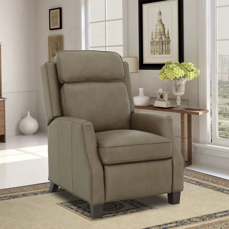 Nixon - Recliner Push Thru The Arm - Cashmere-Taupe by Unique Piece Furniture