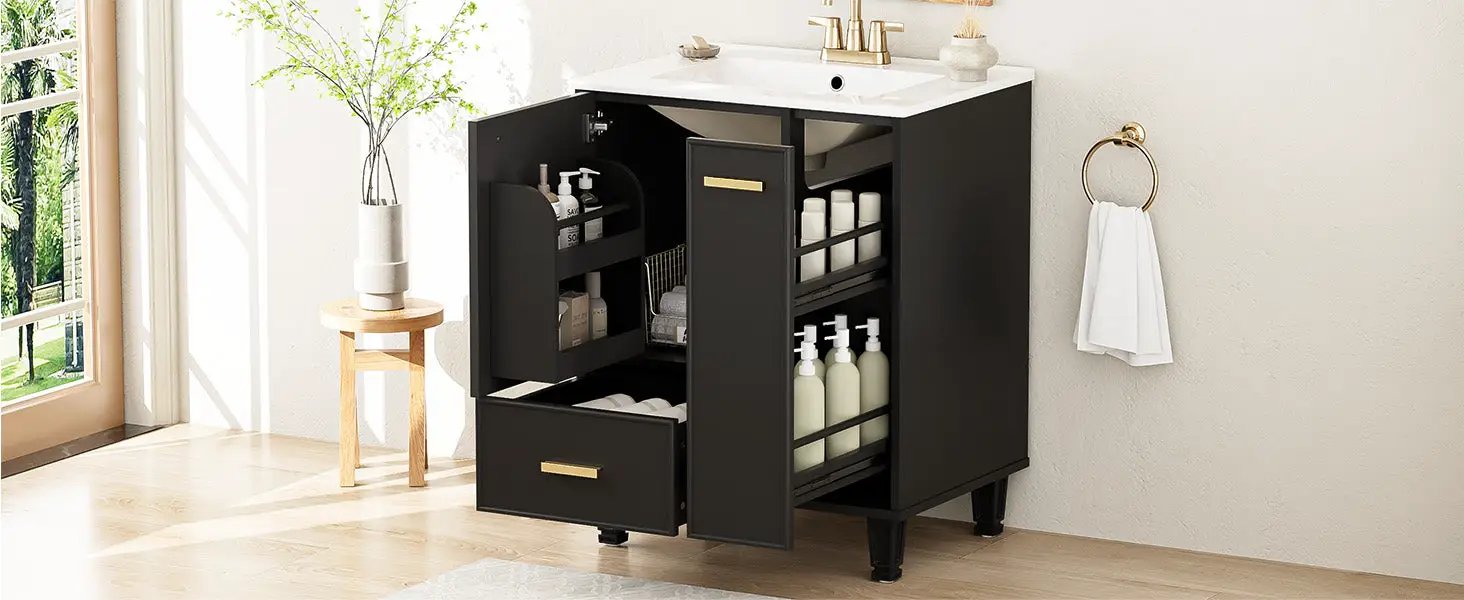 24" Bathroom Vanity with Sink by HouseOfZazla