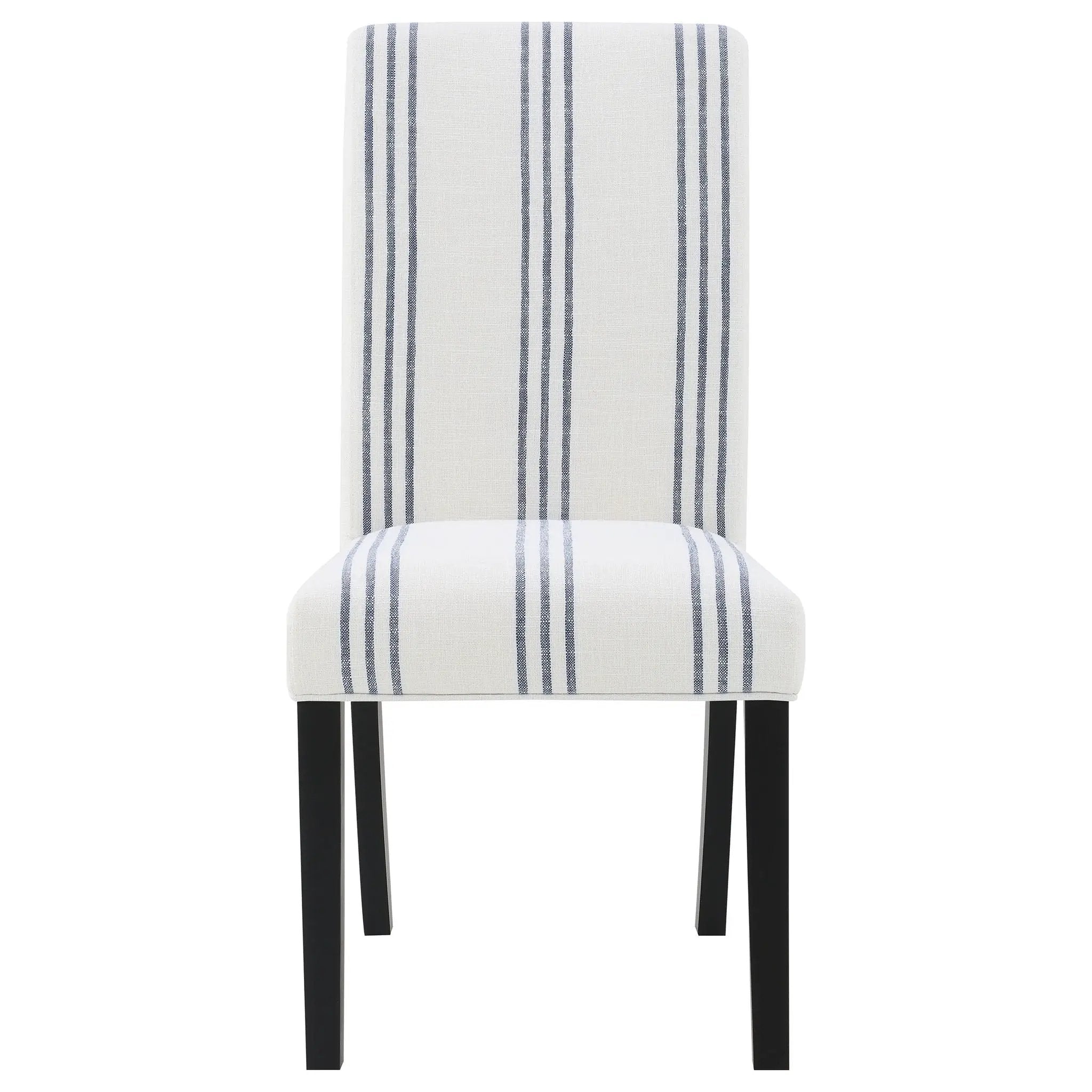 Herran Upholstered Dining Side Chair Beige (Set of 2) by Unique Piece Furniture