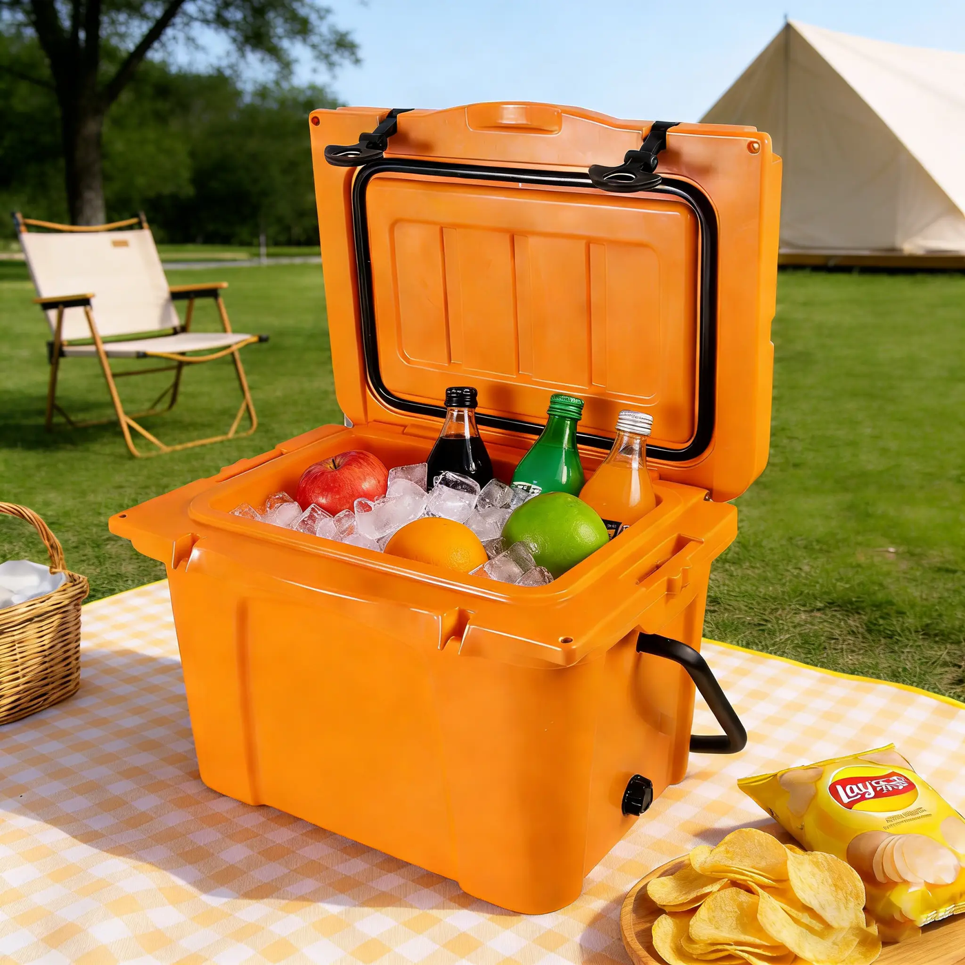 25QT Portable Cooler with Extended Ice Retention by HouseOfZazla