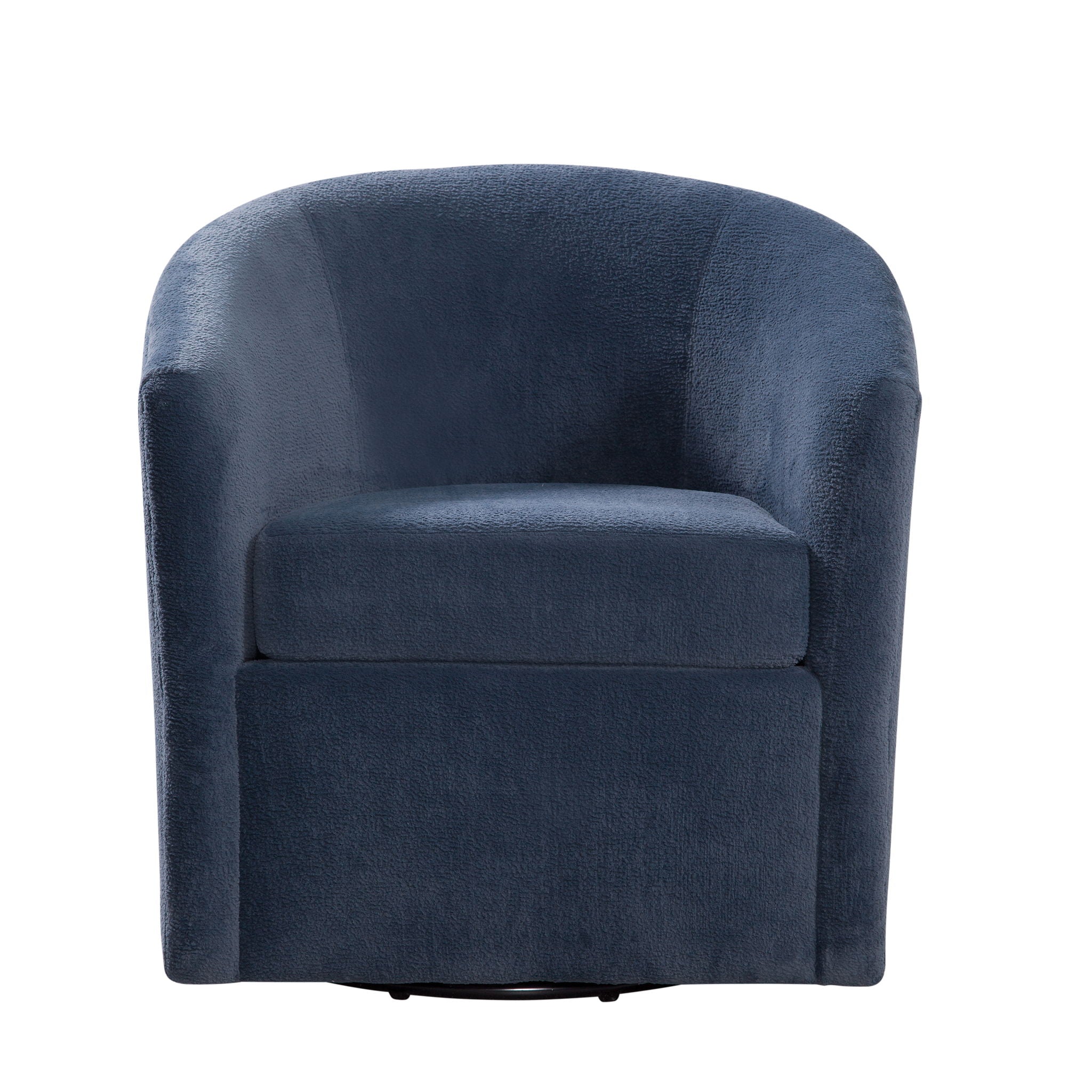Oaklynn - Barrel Style Swivel Accent Chair by HouseOfZazla