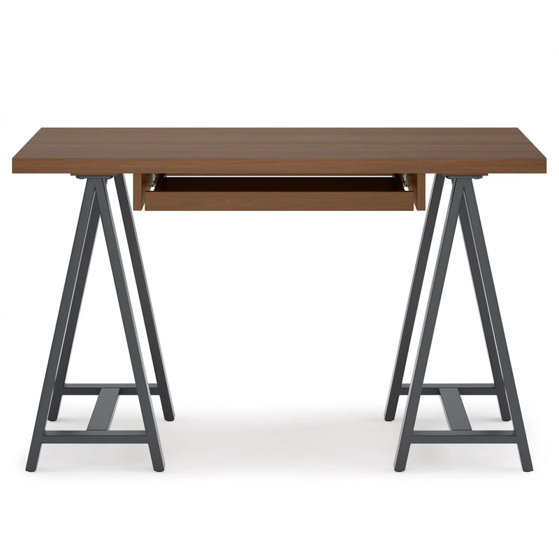 Sawhorse - Handcrafted Solid Desk by Unique Piece Furniture