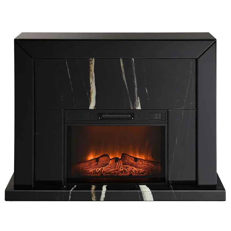 Drisana - Fireplace - Black Mirrored by Unique Piece Furniture