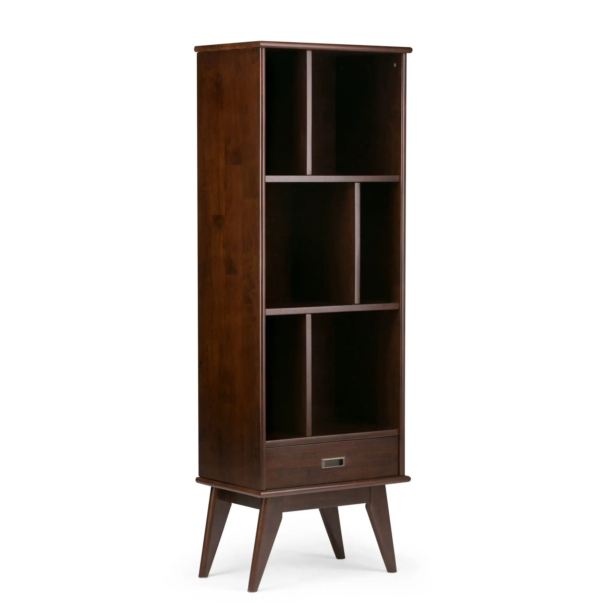 Draper - Mid Century Wide Bookcase And Storage Unit by Unique Piece Furniture