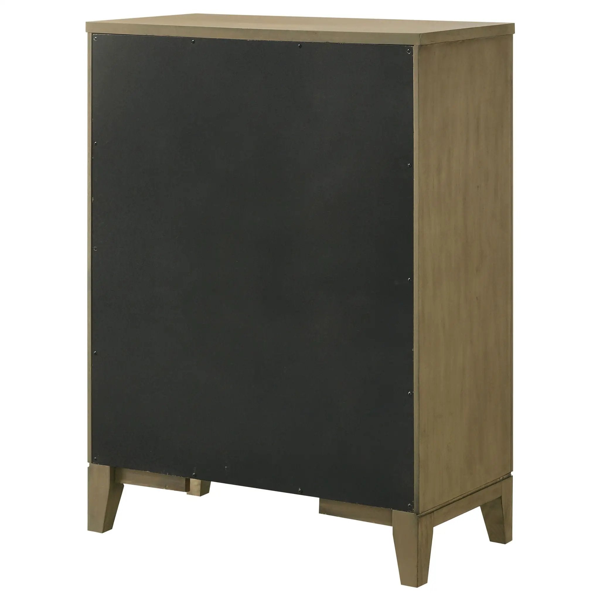 Menlo - 5 Drawer Bedroom Chest Of Drawers - Natural by HouseOfZazla