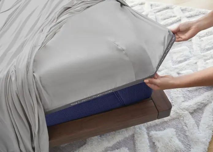 BedGear Dri-Tec Sheet Set, Grey, Split Head Queen by HouseOfZazla