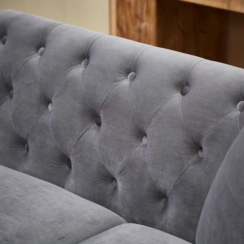 Streamline Modern L-Shaped Corner Sofa by HouseOfZazla