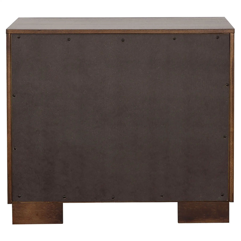 Jessica 5-piece Eastern King LED Bedroom Set Cappuccino by Unique Piece Furniture