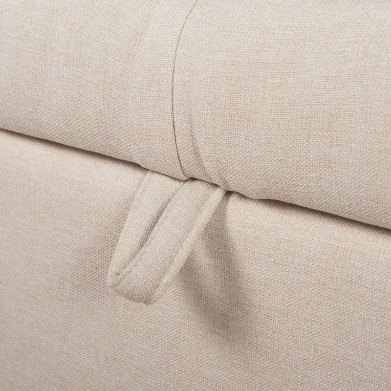 Jacqueline - Tufted Roll Arm Storage Bench by Unique Piece Furniture