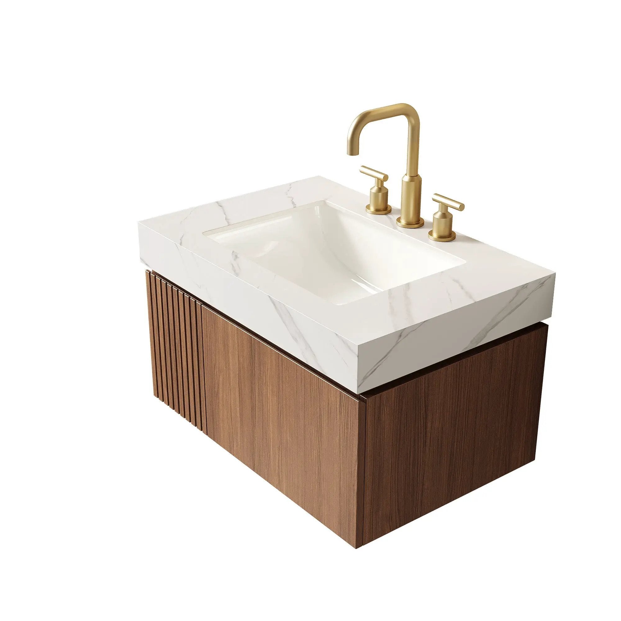 30" MURI Carrara Bathroom Vanity by HouseOfZazla
