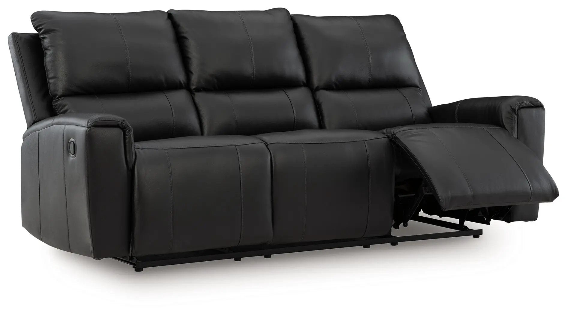 Glossmore - Reclining Sofa - Black by Unique Piece Furniture