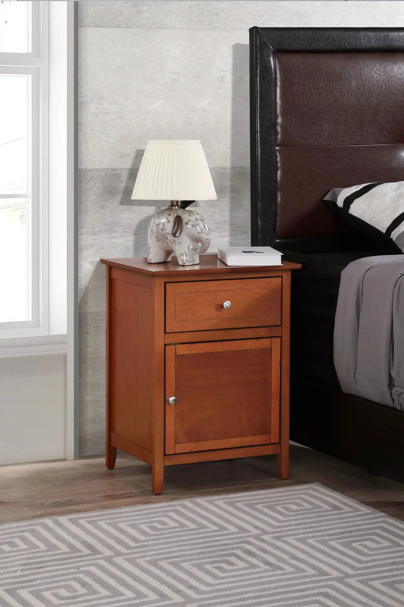 1 Drawer / 1 Door Nightstand by HouseOfZazla