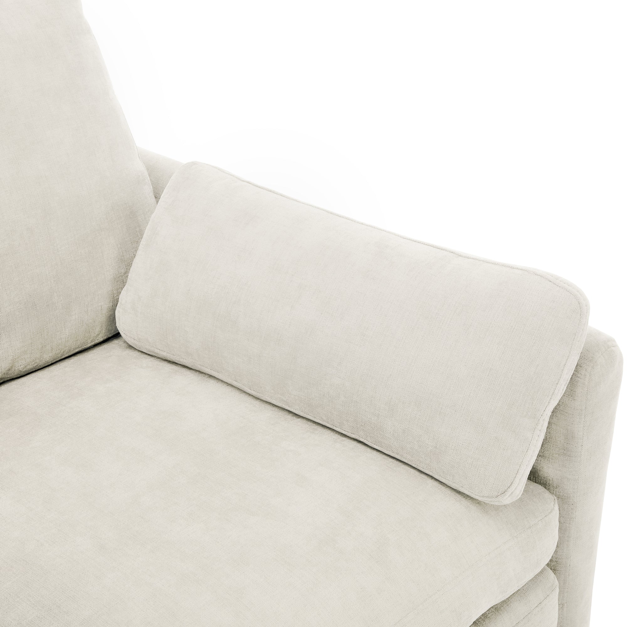 Cozy Upholstered 3-Seater Sofa with Plush Double Cushion and Ergonomic Design by BLAKHOM