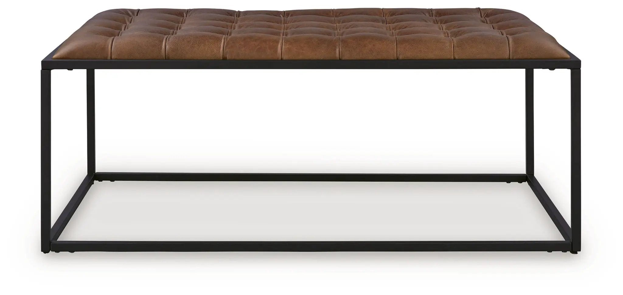 Junsor - Cocktail Ottoman - Brown / Black by Unique Piece Furniture