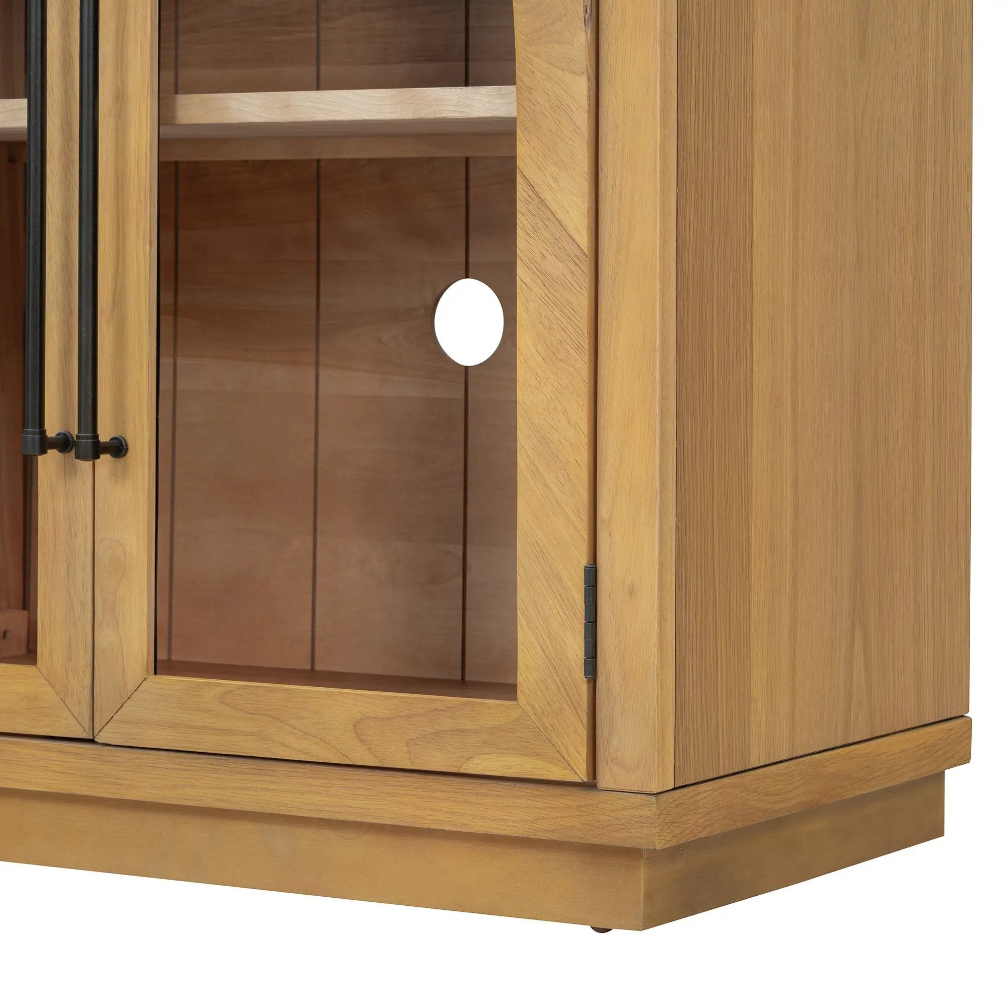 TREXM 4-Door Large Storage Sideboard Buffet Cabinet by HouseOfZazla