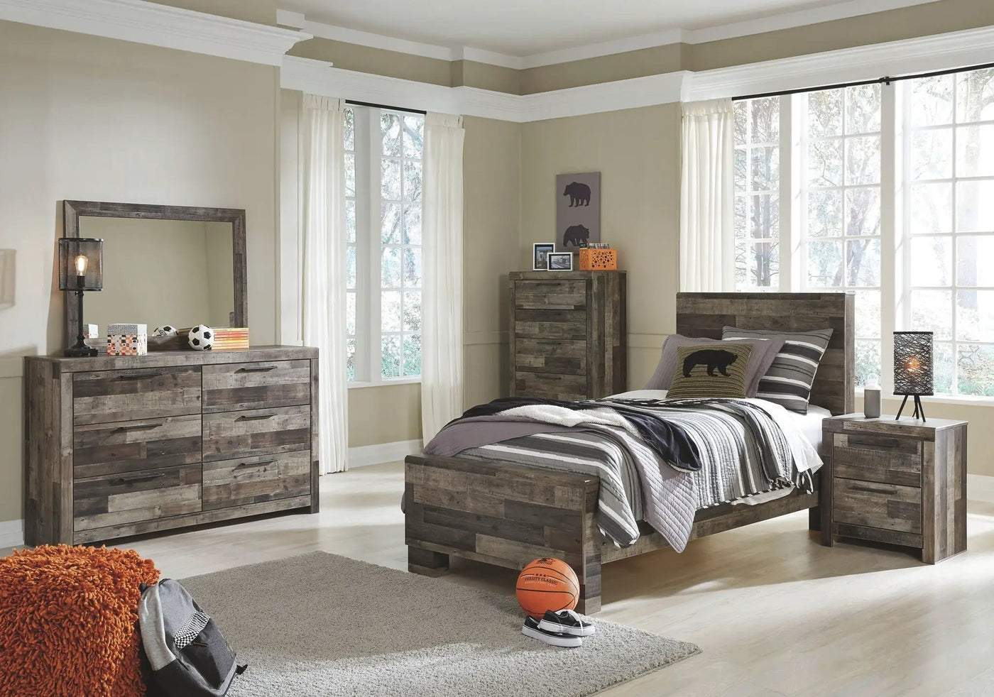 Derekson - Youth Panel Bedroom Set by Unique Piece Furniture