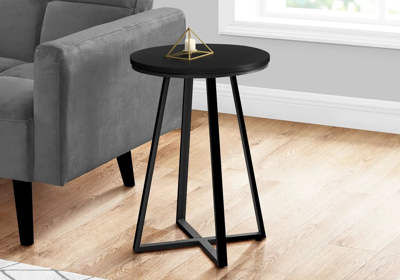 Accent Table, Side, Round Contemporary & Modern Modern Design by Unique Piece Furniture