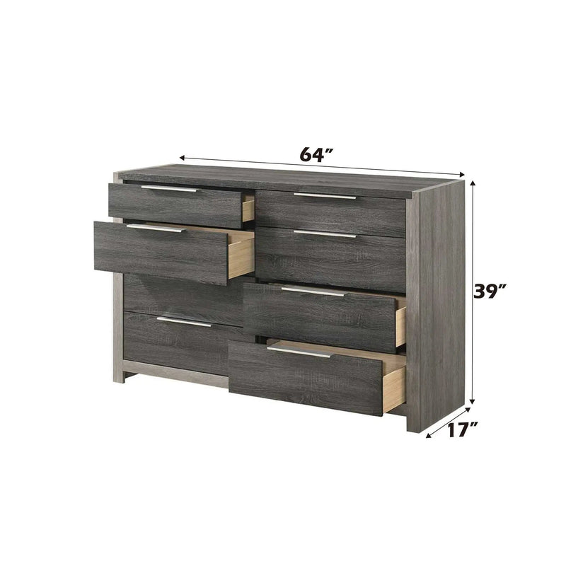 Jehoram - Dresser - Gray by Unique Piece Furniture