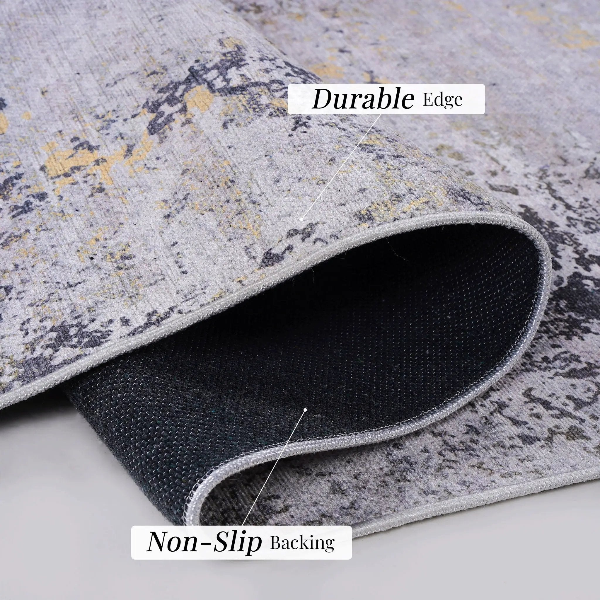 Maval - Stunning Area Rug, Washable by Unique Piece Furniture