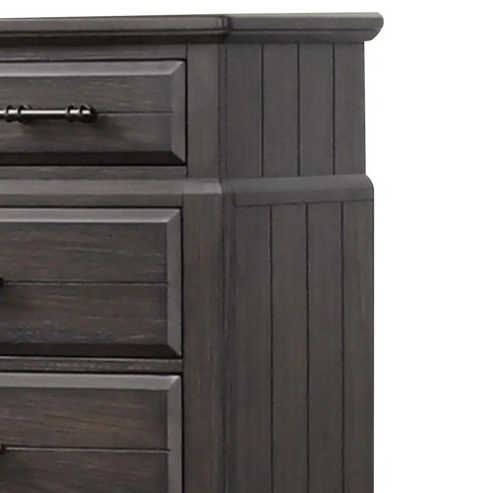6 Drawer Dresser - Mahogany by HouseOfZazla
