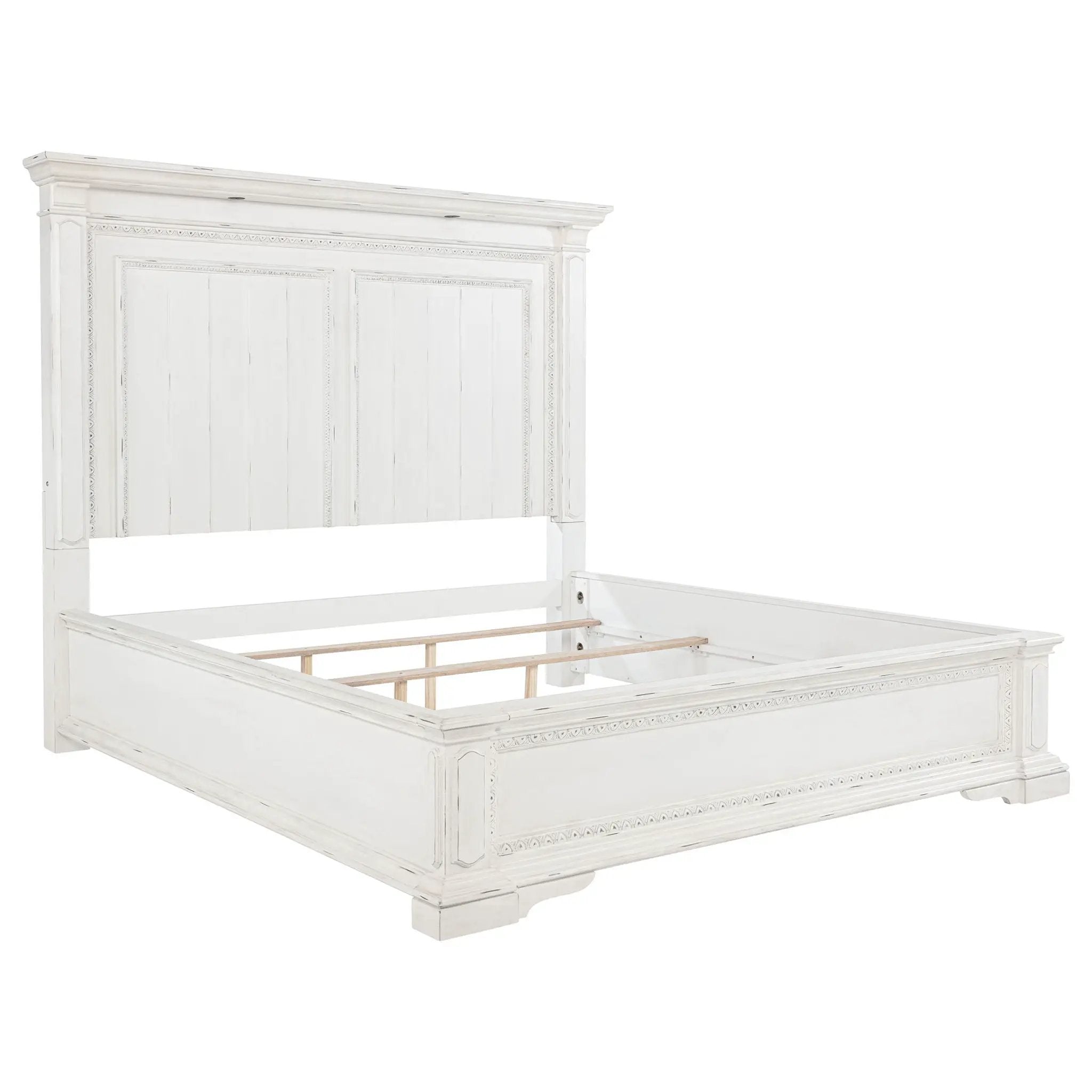 McKinney 5-piece Queen Bedroom Set Vintage White by Unique Piece Furniture