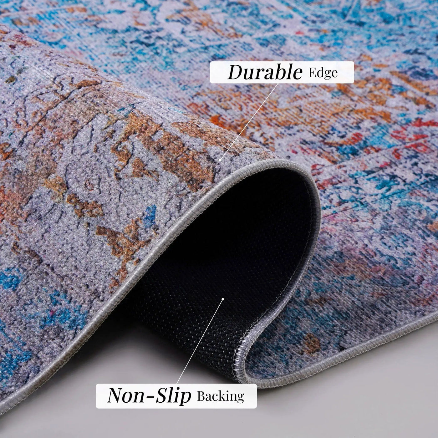 Maval - Runner Rug Washable by HouseOfZazla