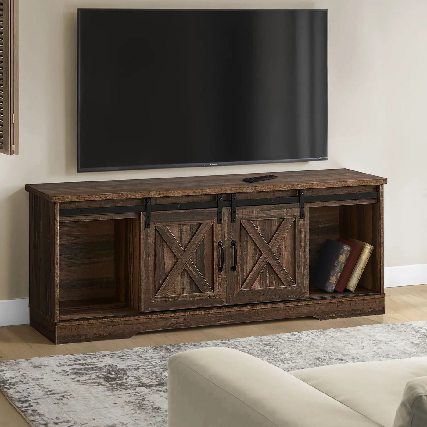 TV Stand, Console Media Entertainment Center, Storage Cabinet, Transitional by Unique Piece Furniture