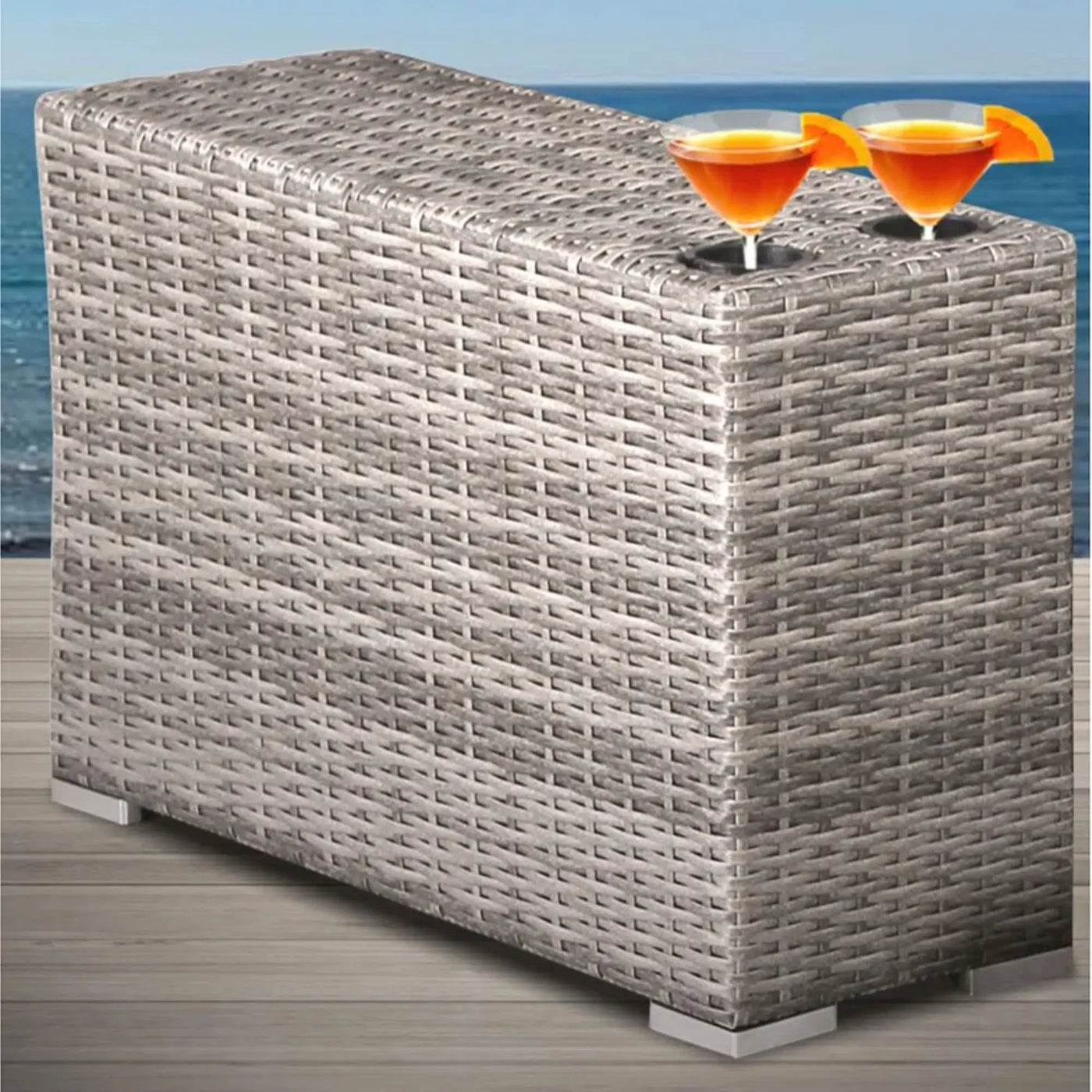 Outdoor Side Table, Functional Design by Unique Piece Furniture