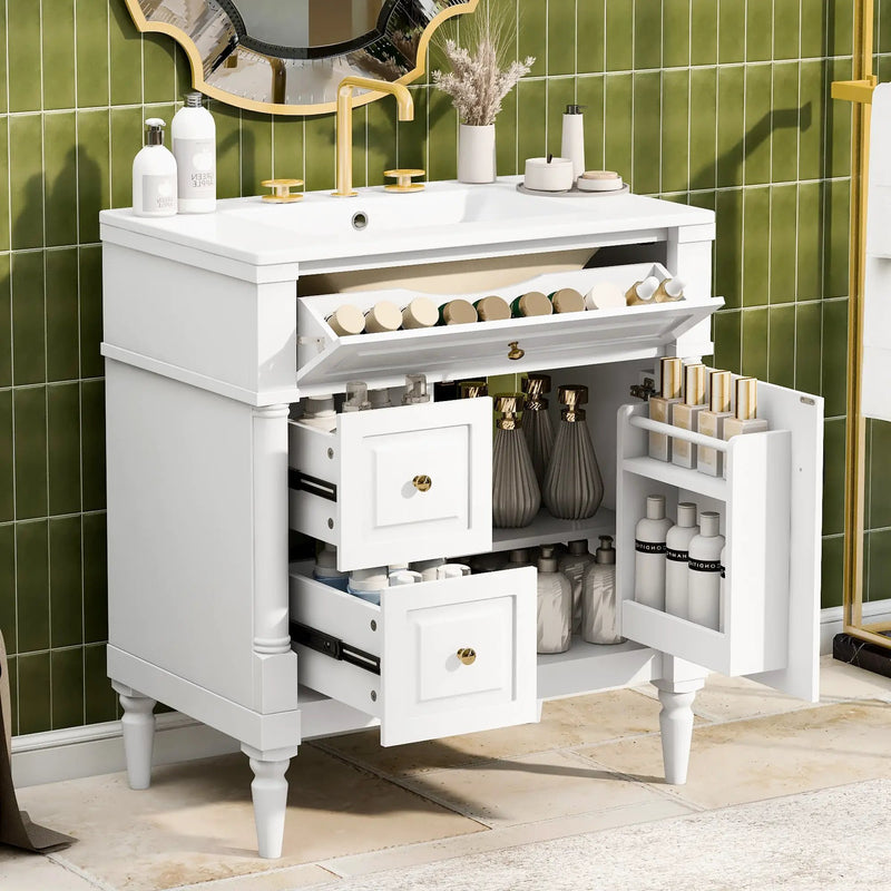 30" Bathroom Vanity with Sink by HouseOfZazla