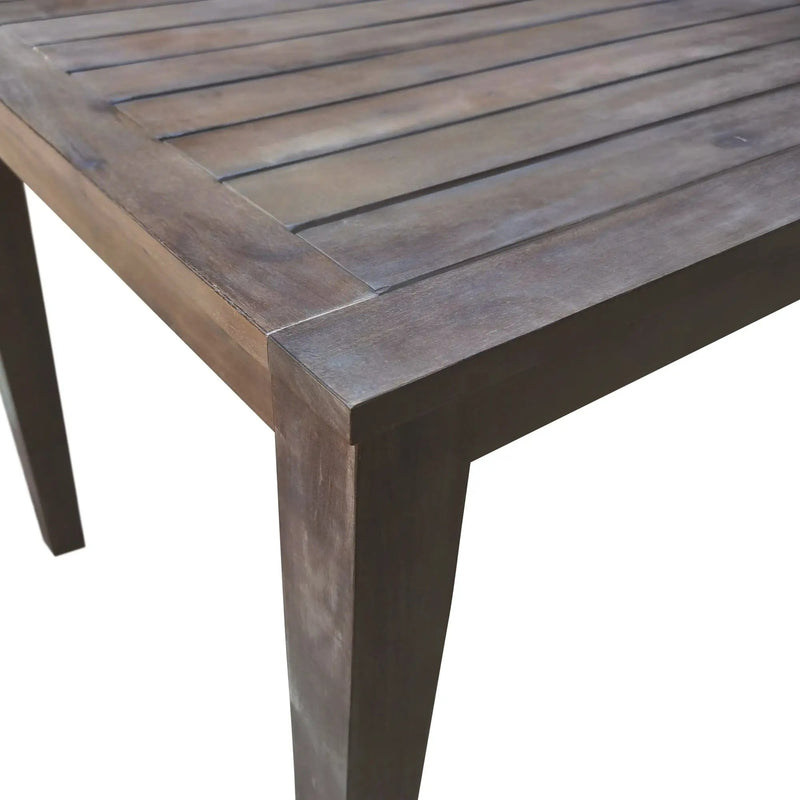 U_Style 7 Pieces Acacia Wood Outdoor Dining Set with Cushions by HouseOfZazla