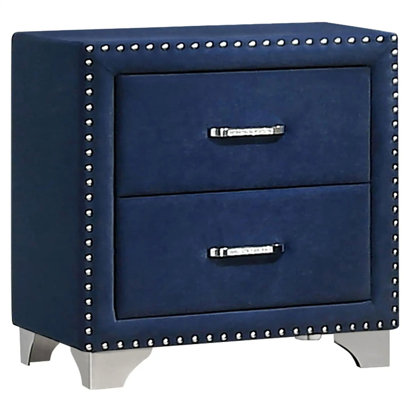 Melody 4-piece California King Bedroom Set Pacific Blue by Unique Piece Furniture